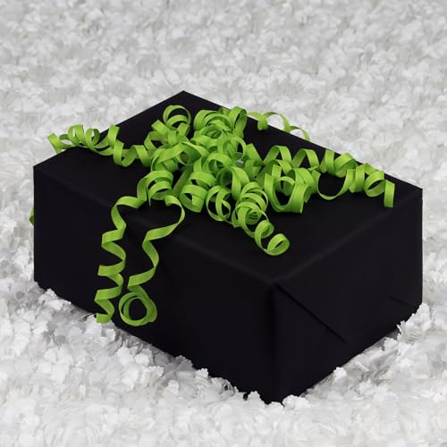 Jillson Roberts Curlie Gift Bows, Lime Green Grosgrain (12 Pieces) - color: Lime Green Grosgrain