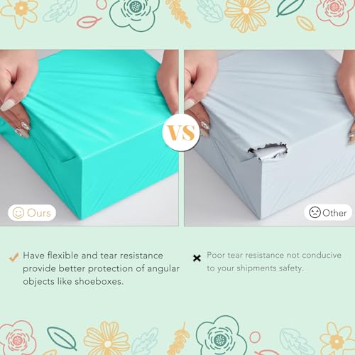 Fuxury Large Poly Mailers 19x24" 500 Pcs,Shipping Bags for Clothes,Teal - color: Teal, size: 19x24" 500pcs