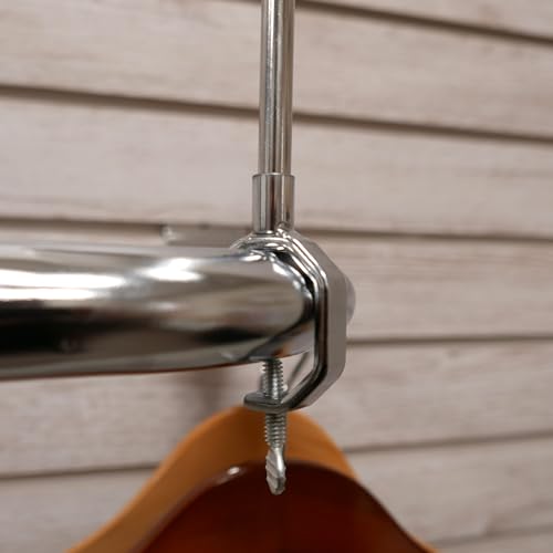 Universal Retail Rack Acrylic Frame Clamp On 5.5" x 7" Sign Holder Card Display, 10" H, 5 Pack - size: 5 Pack, style: 10" H