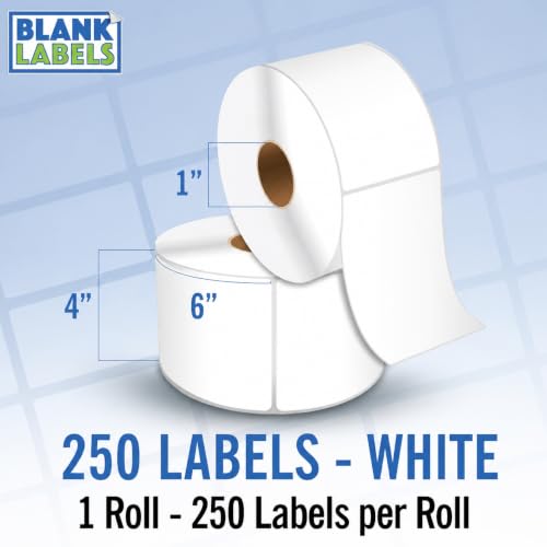 Half Sheet FedEx Shipping Labels with Tear-Off Receipt from Blank Labels - 7.50" x 5.125" Label Size/Word Template 5127 / Inkjet & Laser Compatible - Labels per Sheet 1/1,000 Labels per Case - color: White