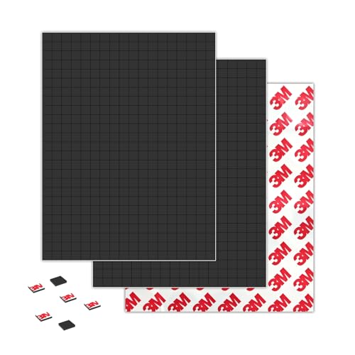 Small Magnets with Sticky Adheisve Backing for Super Tiny Parts of Arts and Crafts Pieces (1/4" Squares 1296 Pieces) - style: 1/4" x 1/4" x 80mil,1296PCS