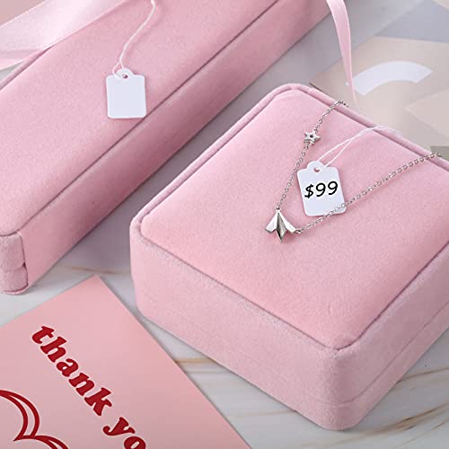 Outus 500 Pcs Price Tags String White