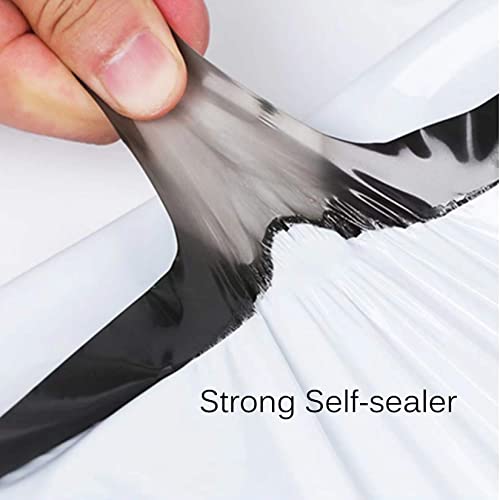 Unique Poly Mailers 12x33 Inch 20 Pack Envelopes Bag for Long Items,White Self Sealing Waterproof Mailing Shipping Bags - size: 12x33 - 20pack