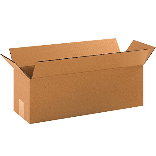 AVIDITI 18 x 6 x 6 Corrugated Cardboard Boxes, Long 18"L x 6"W x 6"H, Pack of 100 | Shipping, Packaging, Moving, Storage Box for Home or Business, Strong Wholesale Bulk Boxes - style: 100 Pack