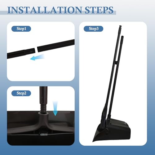 Broom and Dustpan Set, Dust Pan and Broom Combo