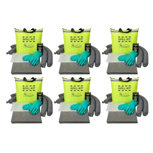 AABACO Universal Spill Kit, 5 Gallon, Spill Kits for Trucks, 6 Pack - size: 6 Kits