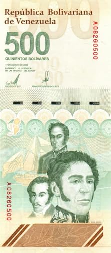 500 Bolivar Digital (Digitales) Banknote, 2023, Uncirculated - 500 Million Bolivares w/COA