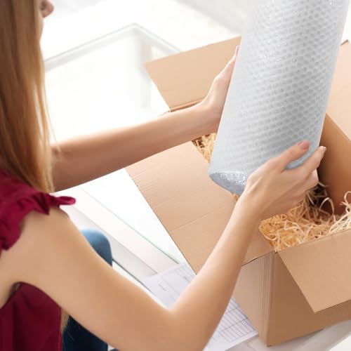 Fuxury Bubble Cushioning Wrap 1 Pack 16 inch x 36 ft.