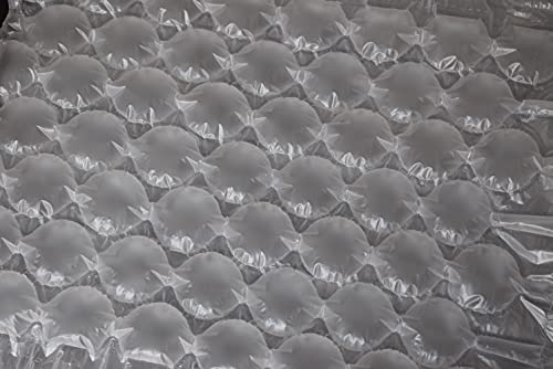 LDS Air Cushion Wrap Roll Quilt Bubble Air Pillow Sheet Film Air Cushion Wrap - Length 984ft (Air Bubble Film - Inflatable Bubbles - 15.7"x12.5")