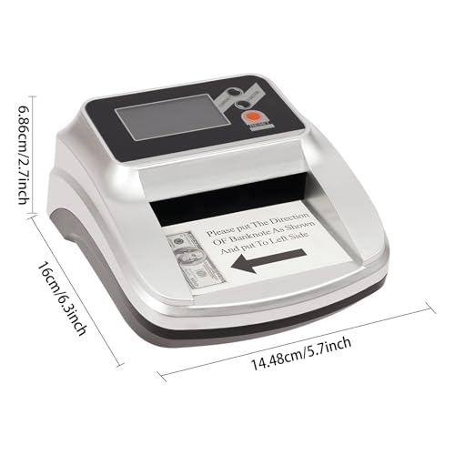 2-in-1 Counterfeit Bill Detector,US Dollar Counterfeit Money Checker Bill Detector Machine with 5 Advanced Detections and Bill Counting by Denomination Capability