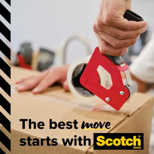 Scotch Heavy Duty Moving Tape, 1.88 in x 54.6 yd, 2 Disp. Rolls - style: 2 Tape Rolls + Handheld Dispenser