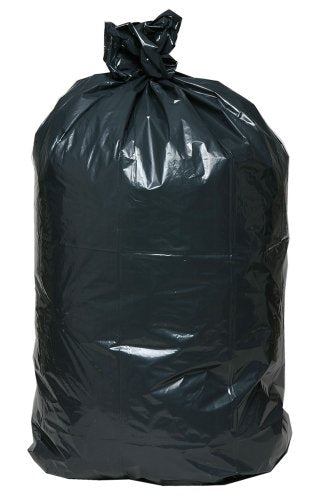 AEP 0232354 XX Heavy Duty Can Liner, 60 Gallon, 1.4 ml, Black (Pack of 100)