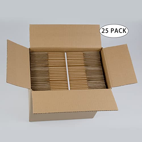 SUNLPH Shipping Boxes 5x5x5 Inches Small Corrugated Cardboard Boxes, 25 Pack - size: 5 x 5 x 5 inch