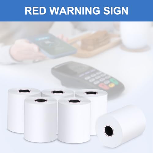 (50 Rolls) 2 1/4 X 85 Thermal Receipt Paper Rolls- Fits All Pos Cash Registers, For Clover POS Cash Register Printers-Premium Quality German Paper - size: 50 Rolls- 2 1/4 x 85 thermal paper