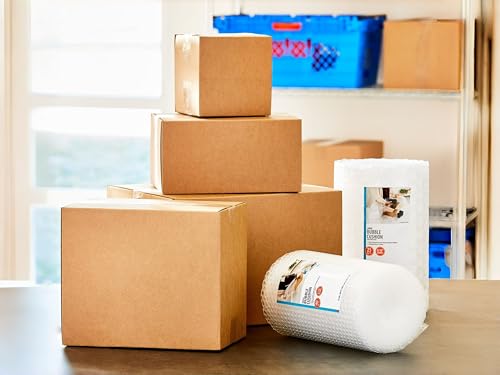 3 Pack Bubble Cushion Roll 12" x 40 Ft, 3/16" Small Bubbles, Perforated Protective Bubble Wrap for Packing Shipping Moving Storage, Clear Plastic, Tear Resistant - size: 12" x 40 Ft