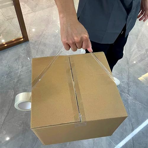COSIMIXO Heavy Duty Packing Tape 2.7mil x 3.0" x 60 Yards, 6 Rolls,Industrial 3" Core, Clear, Great for Packing, Shipping & Moving - size: 2.7Mil x 3.0" x 60Yds 6-Pack