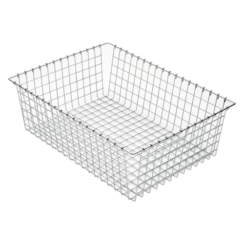 Winco 24" x 18" Wire Bagel/Pastry Basket