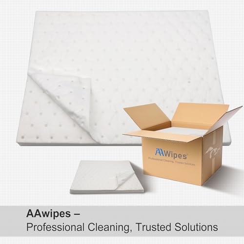 AAwipes Oil Only Absorbent Pads Mat 15" X 18" 6 Packs Pre-Grade 3MM Thicker More Absorption for Garage, Car, Truck, Motorcycle - White OW1518-6S - size: 15"X18" 6PCS White