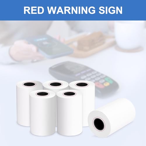 50 Rolls- 2 1/4 X 50 Thermal Receipt Paper Rolls- Fits All Pos Cash Registers, For Clover POS Cash Register Printers-Premium Quality German Paper - size: 50 Rolls- 2 1/4 x 50 thermal paper