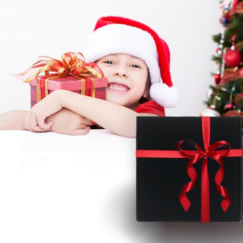24 Pack 10x10x2 Inches Shipping Boxes, Black Kraft Corrugated Cardboard Box - size: 10''x10''x2''