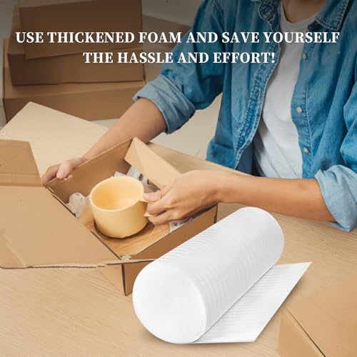 Moving Supplies, 14'' Wide X 160' Length Foam Wrap Roll, Packing Supplies - size: 14'' Wide X 160' Length