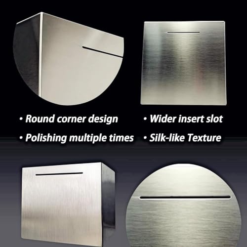 Cash Vault Money Saving Box Stainless Steel Piggy Banks for Adults with Counting 10000 Dollars Target Kids Safe Metal Large Money Break to Open Coin Pan - color: 4.72in-10000 Dollars