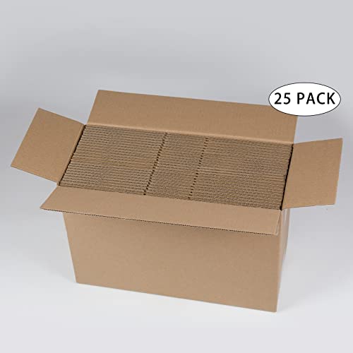 SUNLPH Shipping Boxes 9x6x4 Inches Small Corrugated Cardboard Boxes, 25 Pack - size: 9 x 6 x 4 inch