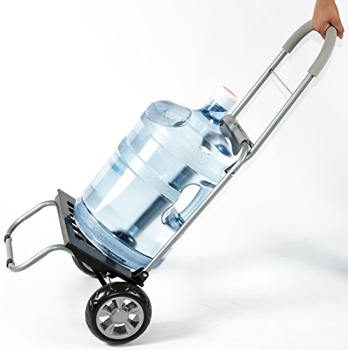 dbest products Trolley Dolly Shopping Grocery Foldable Cart Storage Mom, Grey Chevron - color: Grey Chevron, style: Cart
