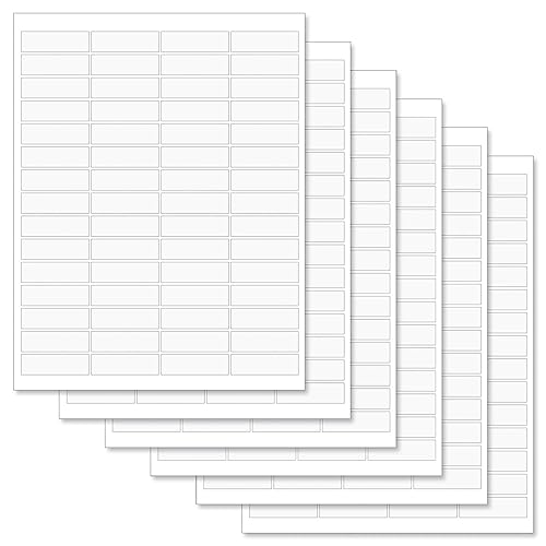 Magnificent Vistas Small Return Address Labels (8 Designs) - Set of 240 2" x 5/8" Self-Adhesive, Flat-Sheet Labels - style: Vistas