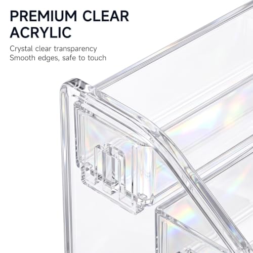 Sunglasses Organizer - Clear Eyeglasses Display - Eyeglasses Storage - Essential Oils Holder(4 Layer) - size: 4 layer