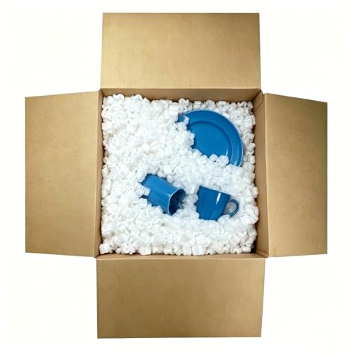 Packing Peanuts Shipping Anti Static Loose Fill 30 Gallons 4 Cubic Feet – White - color: White
