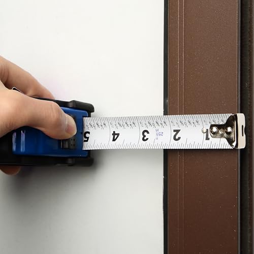 Mr. Pen- Retractable Tape Measure 25 ft, 2 Pack, Dark Blue, Easy Read - color: Dark Blue, size: 2 pcs