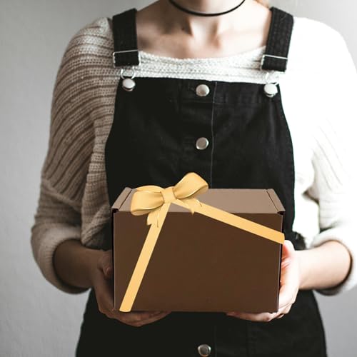 5x5x3 inch Shipping Boxes Pack of 25, Brown Corrugated Cardboard Mailer Box - size: 5x5x3 -25 Pack