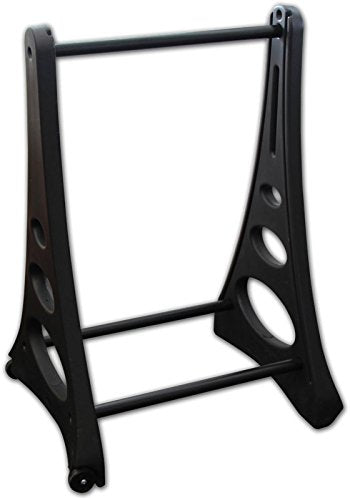 SmartSign Rolling Sidewalk Frame (Without Sign) | 42" h x 29" w x 24" d QLA Quick-Load A-Frame Sidewalk Sign Holder, Made in USA