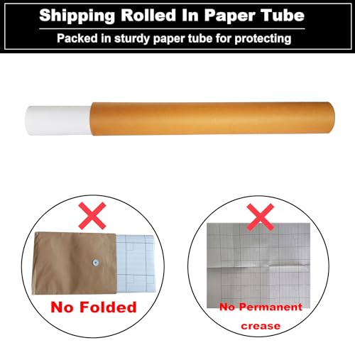 Dry Erase Property Management Make Ready Board Poster, 36X45 Inch