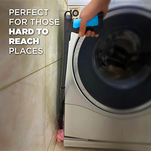 Grabber Reacher Tool - 2 Pack - Updated Version Long 32 Inch Foldable Pick Up Stick - Strong Grip Magnetic Tip Lightweight Trash Picker Claw Reacher Grabber Tool Elderly Reaching - by Luxet (Blue) - color: Blue