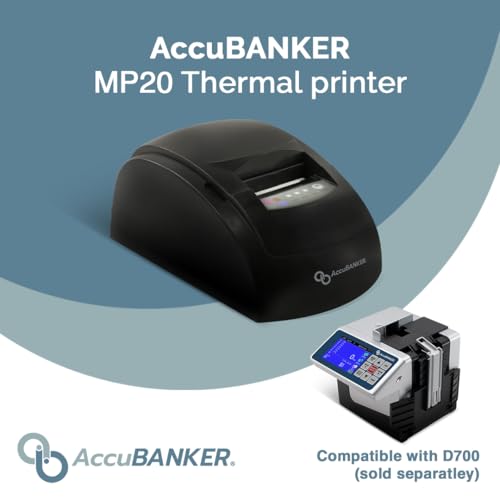 AccuBANKER MP20-700 Thermal Printer for D700 Counter - style: Thermal Printer