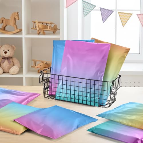 Metronic Cute Poly Mailers 10x13 1200PC Shipping Bags for Small Business - color: PinkGreen, size: 10x13" 1200PC