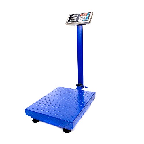 Digital Platform Scale 300KG/660lb Heavy Duty Floor Scale KG/LB Switchable Postal Shipping Scale for Weighing Packages, Boxes, Digital Scale Floor Platform Scale for Weighing Luggage Package Shipping