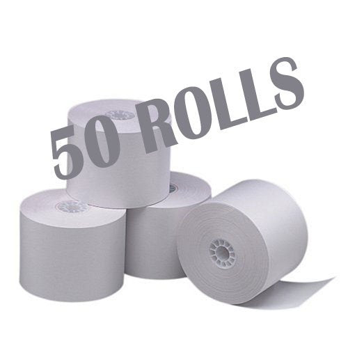 POS/Cash Register Thermal Paper Rolls 2 1/4" x 200' - 50 ROLLS