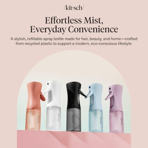 Kitsch Continuous Spray Bottle for Hair – Sheer Violet, 150ml - color: Sheer Violet