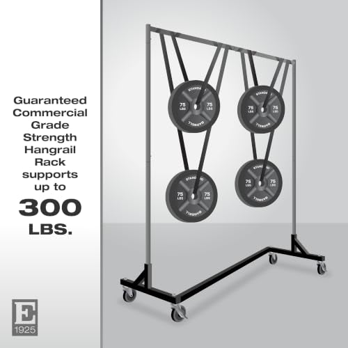 Econoco Economy Z-Rack, Collapsible, Black, 64" L x 24" W x 70" H - color: Black, style: Z Rack