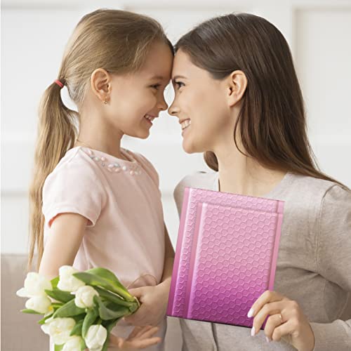 Fuxury Bubble Mailers 6x10" 100 Pack Gradient Pink Thick Padded Envelopes - color: Gradient Pink, size: 6x10" 100PC