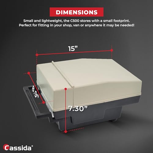 Cassida Compact & Portable Coin Counter/Off-Sorter (C500), Tan/Black - size: C500 - 2000 coins/Xlarge
