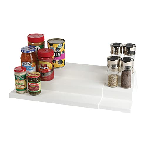 Dial Industries 3 Tier Expandable Spice Jar Kitchen Cabinet Shelf Organizer - size: Spice