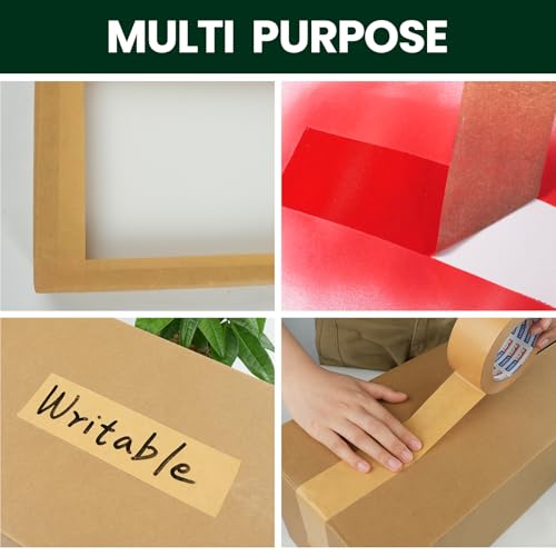 ADHES Kraft Paper Tape, 2 Inch x 44 Yards