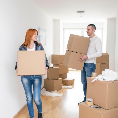 Corrugated Heavy Duty Boxes, 16 x 16 x 16 inch, 15 Pack - size: 16 x 16 x 16 inch Heavy Duty / 15pk