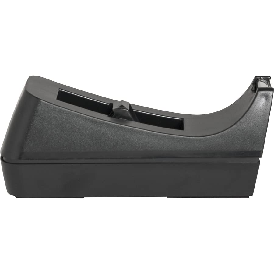 Desktop Tape Dispenser - Non-Skid Base - Weighted Tape Roll Dispenser - Perfect for Office Home School (Tape not Included) 2 Pack - size: 1 In (Pack of 2)