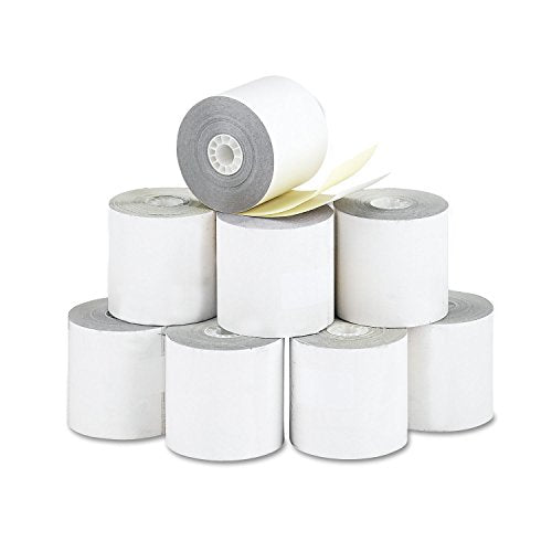 PM Company 09325 Credit/Debit Rolls, 2-Ply, 2-1/4-Inch x70-Ft, 10/PK, WE