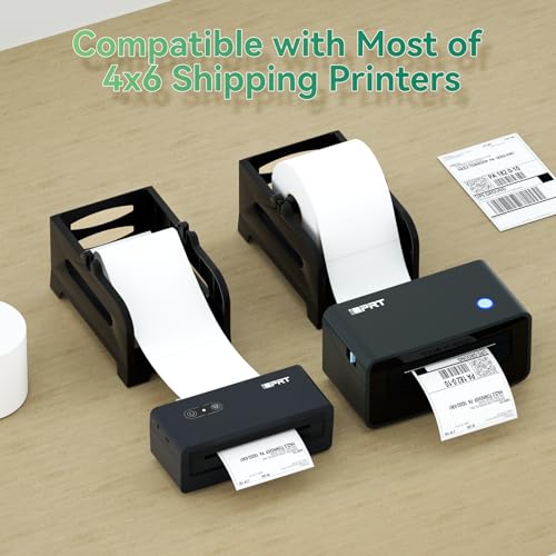 iDPRT Shipping Labels - 4x6 Thermal Direct Address Labels, Fan-Fold, Strong Adhesive, 500 per Stack, Compatible with JADENS,MUNBYN,Nelko,Phomemo,KNAON,iDPRT Thermal Label Printers